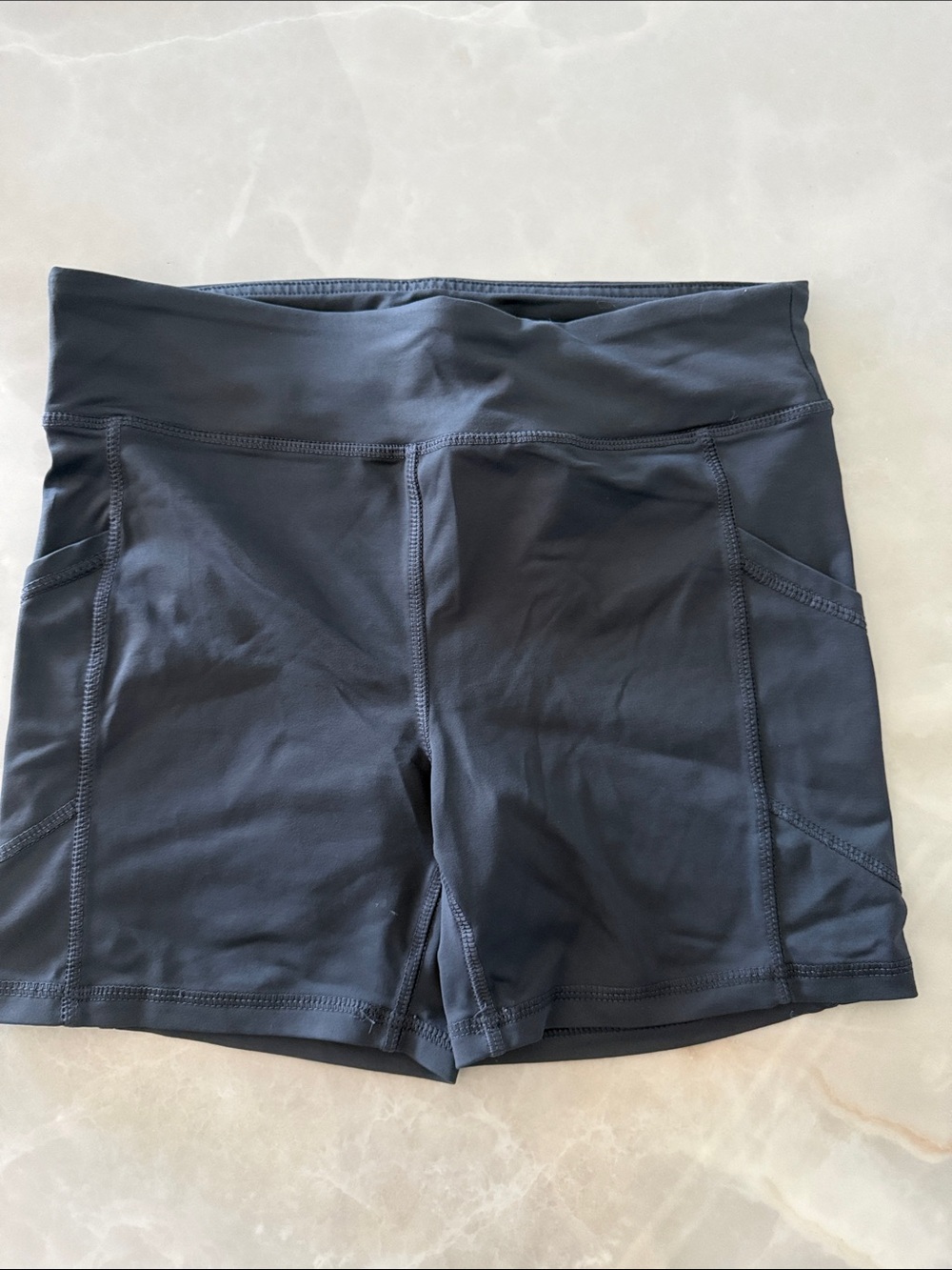 Women's Black Activewear Shorts